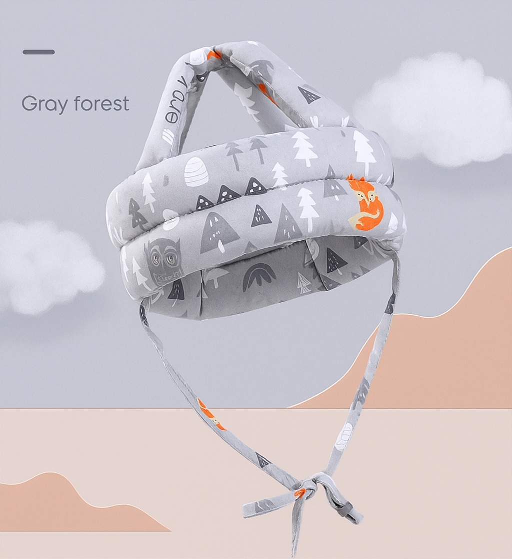Baby Safety Helmet – Adjustable, Soft & Anti-Collision Head Protector