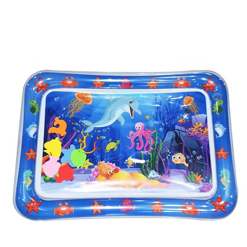 Tummy Time Baby Water Mat – Leak-Proof Sensory Play