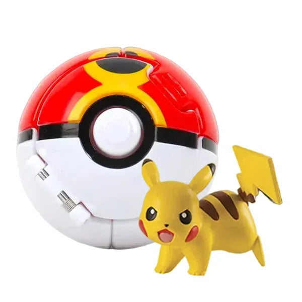 Poké Ball + Pokémon Figure