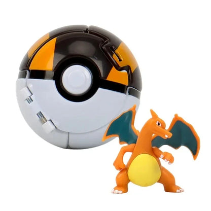 Poké Ball + Pokémon Figure