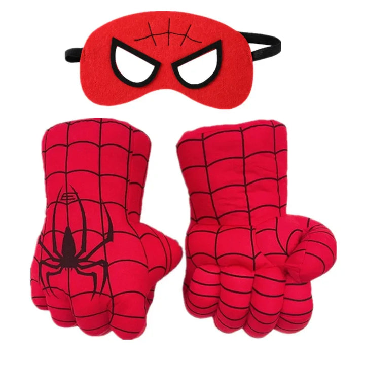 Cartoon Foam Boxing Punch Gloves for Kids Costume Party Superhero Dress Up Fighter Props