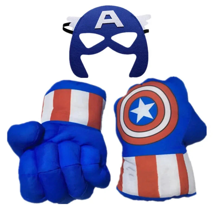 Cartoon Foam Boxing Punch Gloves for Kids Costume Party Superhero Dress Up Fighter Props