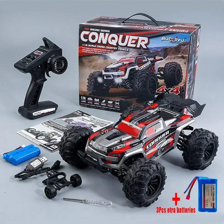 2024 1:16 RC Off-Road Cars - 50km/h High-Speed Remote Control Monster Truck