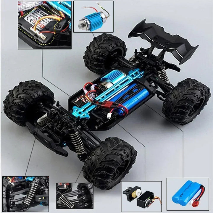 2024 1:16 RC Off-Road Cars - 50km/h High-Speed Remote Control Monster Truck