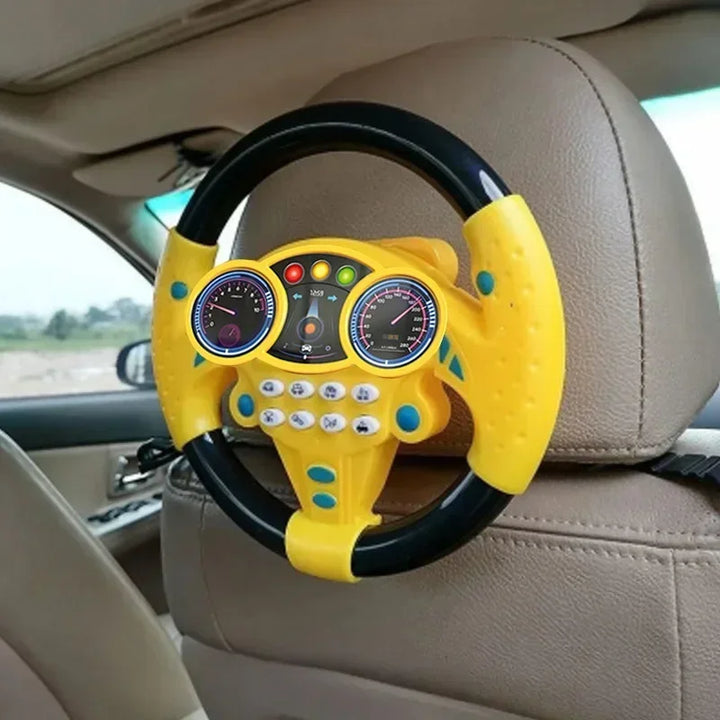 Infant Steering Wheel Toy - Interactive Early Education Toy for Kids