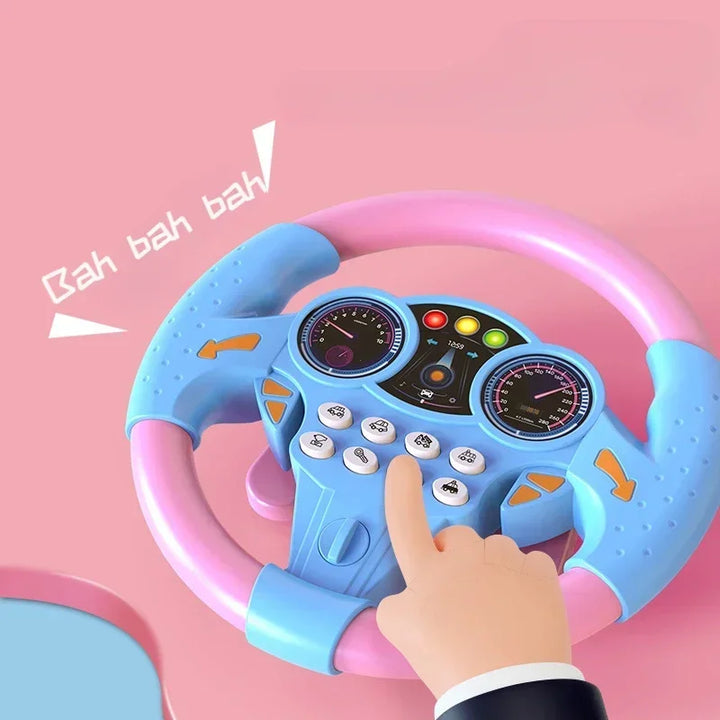 Infant Steering Wheel Toy - Interactive Early Education Toy for Kids