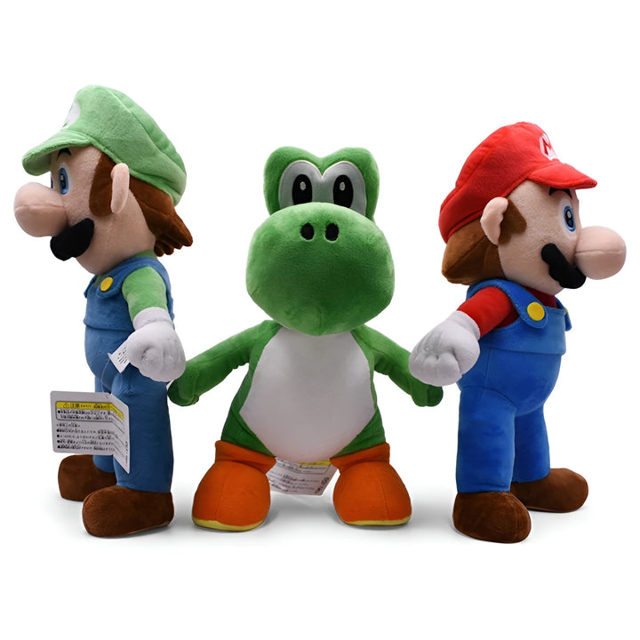 Buy 2 Get 1 Free - Mario Plush Toys (Peach, Luigi, Yoshi, Bowser & More)